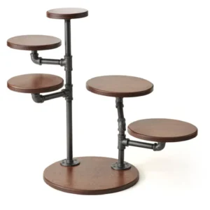 6 Tier Chestnut Pipe Riser